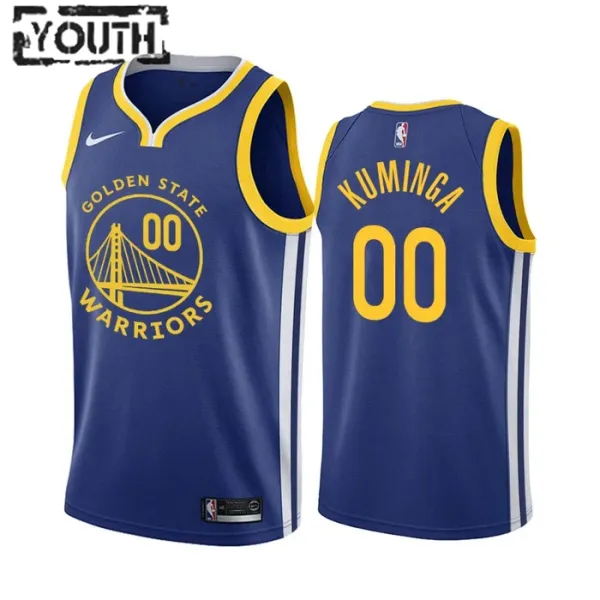Nike Golden State Warriors Jonathan Kuminga 00 Lasten Pelipaita Icon Edition Swingman Nike Golden State Warriors Jonathan Kuminga 00 Lasten Pelipaita Icon Edition Swingman