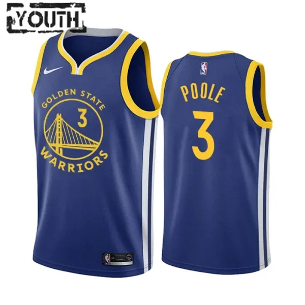 Nike Golden State Warriors Jordan Poole 3 Lasten Pelipaita Icon Edition Swingman Nike Golden State Warriors Jordan Poole 3 Lasten Pelipaita Icon Edition Swingman