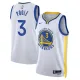 Nike Golden State Warriors Jordan Poole 3 Miesten Pelipaita Association Edition Swingman Valkoinen Nike Golden State Warriors Jordan Poole 3 Miesten Pelipaita Association Edition Swingman Valkoinen