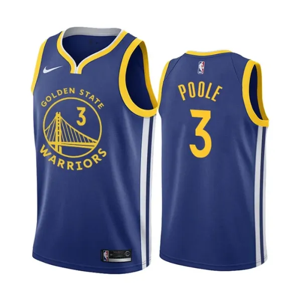 Nike Golden State Warriors Jordan Poole 3 Miesten Pelipaita Icon Edition Swingman Nike Golden State Warriors Jordan Poole 3 Miesten Pelipaita Icon Edition Swingman