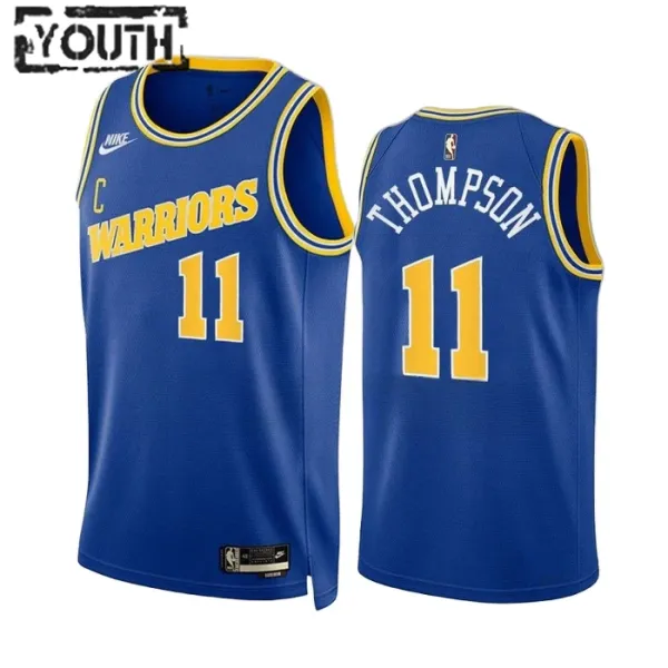 Nike Golden State Warriors Klay Thompson 11 Lasten Pelipaita Classic Edition 2022-23 Swingman Sininen Nike Golden State Warriors Klay Thompson 11 Lasten Pelipaita Classic Edition 2022-23 Swingman Sininen