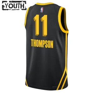 Nike Golden State Warriors Klay Thompson Lasten Pelipaita City Edition 2023-24 Swingman Musta