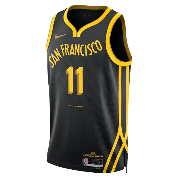 Nike Golden State Warriors Klay Thompson Miesten Pelipaita City Edition 2023-24 Swingman Musta
