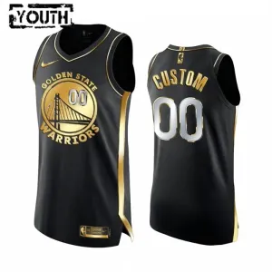Nike Golden State Warriors Limited Personoitava Lasten Pelipaita Golden Edition Swingman Musta Nike Golden State Warriors Limited Personoitava Lasten Pelipaita Golden Edition Swingman Musta