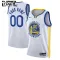 Nike Golden State Warriors Personoitava Lasten Pelipaita Association Edition Swingman Valkoinen