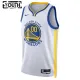 Nike Golden State Warriors Personoitava Lasten Pelipaita Association Edition Swingman Valkoinen