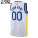 Nike Golden State Warriors Personoitava Lasten Pelipaita Association Edition Swingman Valkoinen