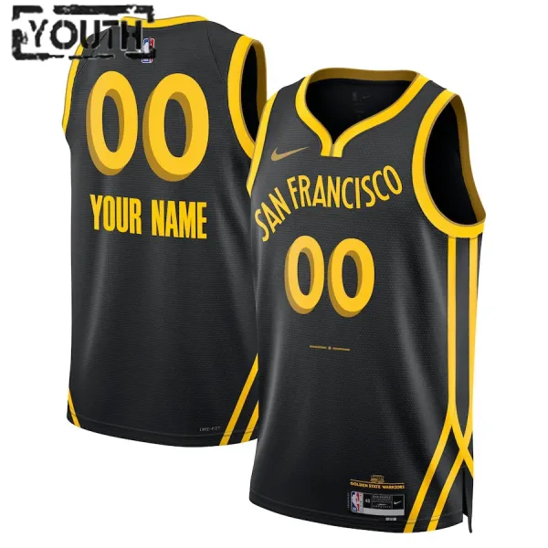 Nike Golden State Warriors Personoitava Lasten Pelipaita City Edition 2023-24 Swingman Nike Golden State Warriors Personoitava Lasten Pelipaita City Edition 2023-24 Swingman