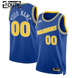 Nike Golden State Warriors Personoitava Lasten Pelipaita Classic Edition 2022-23 Swingman Sininen Nike Golden State Warriors Personoitava Lasten Pelipaita Classic Edition 2022-23 Swingman Sininen