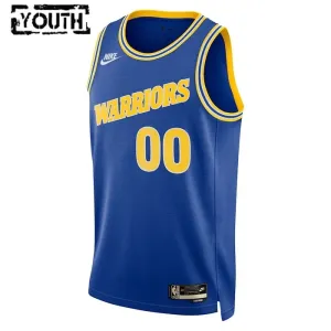 Nike Golden State Warriors Personoitava Lasten Pelipaita Classic Edition 2022-23 Swingman Sininen
