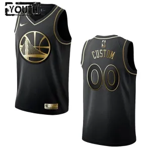 Nike Golden State Warriors Personoitava Lasten Pelipaita Golden Edition Swingman Musta Nike Golden State Warriors Personoitava Lasten Pelipaita Golden Edition Swingman Musta