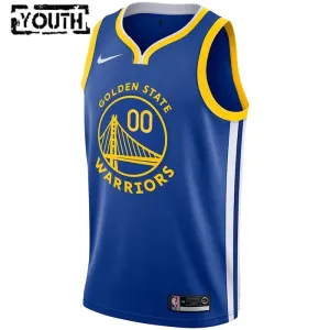Nike Golden State Warriors Personoitava Lasten Pelipaita Icon Edition Swingman Sininen