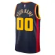 Nike Golden State Warriors Personoitava Miesten Pelipaita City Edition 2024-25 Swingman Laivasto