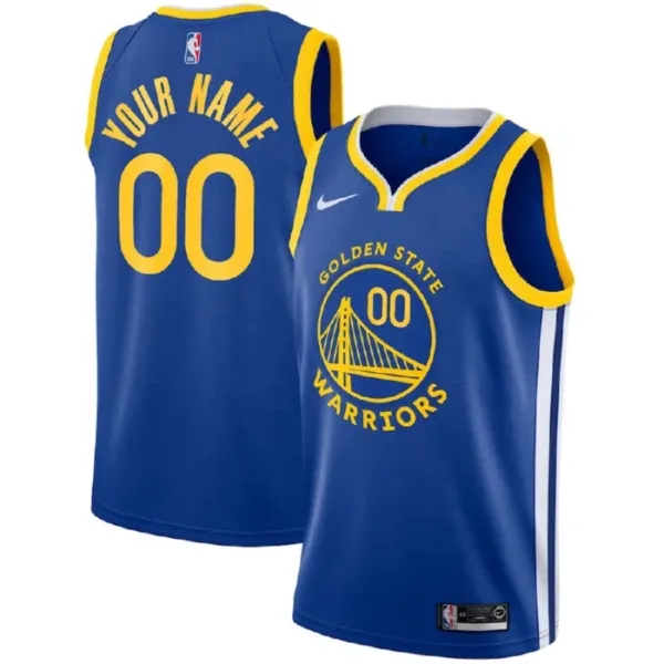 Nike Golden State Warriors Personoitava Miesten Pelipaita Icon Edition Swingman Sininen Nike Golden State Warriors Personoitava Miesten Pelipaita Icon Edition Swingman Sininen