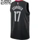 Houston Rockets Jordan Dennis Schroder 17 Lasten Pelipaita Statement Edition Swingman Musta