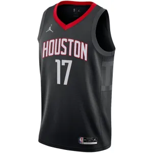 Houston Rockets Jordan Dennis Schroder 17 Miesten Pelipaita Statement Edition Swingman Musta