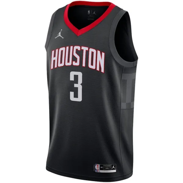 Houston Rockets Jordan Kevin Porter JR 3 Miesten Pelipaita Statement Edition Swingman Musta