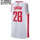 Nike Houston Rockets Alperen Sengun 28 Lasten Pelipaita Association Edition Swingman Valkoinen