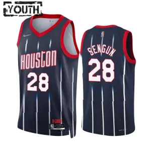 Nike Houston Rockets Alperen Sengun 28 Lasten Pelipaita City Edition 2022-23 Swingman Laivasto Nike Houston Rockets Alperen Sengun 28 Lasten Pelipaita City Edition 2022-23 Swingman Laivasto