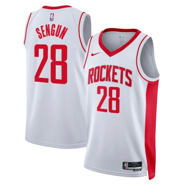 Nike Houston Rockets Alperen Sengun 28 Miesten Pelipaita Association Edition Swingman Valkoinen Nike Houston Rockets Alperen Sengun 28 Miesten Pelipaita Association Edition Swingman Valkoinen