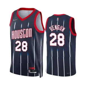 Nike Houston Rockets Alperen Sengun 28 Miesten Pelipaita City Edition 2022-23 Swingman Laivasto Nike Houston Rockets Alperen Sengun 28 Miesten Pelipaita City Edition 2022-23 Swingman Laivasto