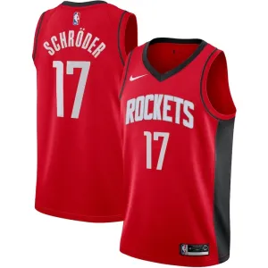 Nike Houston Rockets Dennis Schroder 17 Miesten Pelipaita Icon Edition Swingman Punainen