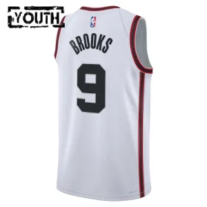 Nike Houston Rockets Dillon-Brooks Lasten Pelipaita City Edition 2024-25 Swingman Valkoinen