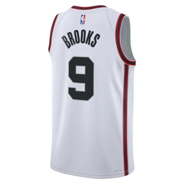 Nike Houston Rockets Dillon-Brooks Miesten Pelipaita City Edition 2024-25 Swingman Valkoinen