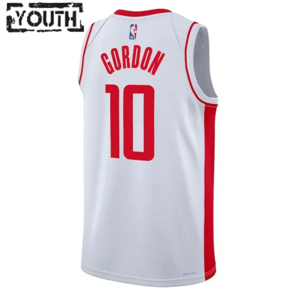 Nike Houston Rockets Eric Gordon 10 Lasten Pelipaita Association Edition Swingman Valkoinen