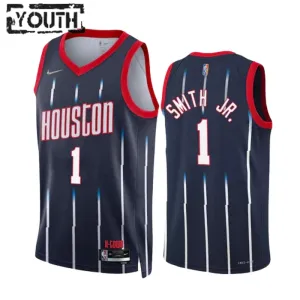 Nike Houston Rockets Jabari Smith JR 1 Lasten Pelipaita City Edition 2022-23 Swingman Laivasto Nike Houston Rockets Jabari Smith JR 1 Lasten Pelipaita City Edition 2022-23 Swingman Laivasto