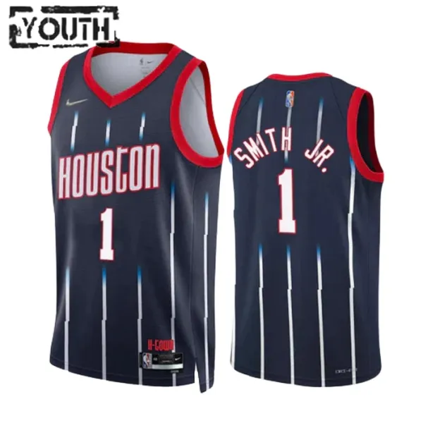 Nike Houston Rockets Jabari Smith JR 1 Lasten Pelipaita City Edition 2022-23 Swingman Laivasto Nike Houston Rockets Jabari Smith JR 1 Lasten Pelipaita City Edition 2022-23 Swingman Laivasto