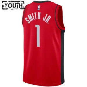 Nike Houston Rockets Jabari Smith JR 1 Lasten Pelipaita Icon Edition Swingman Punainen