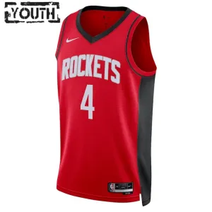Nike Houston Rockets Jalen Green 0 Lasten Pelipaita Icon Edition Swingman Punainen