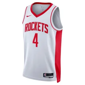 Nike Houston Rockets Jalen Green 0 Miesten Pelipaita Association Edition Swingman Valkoinen