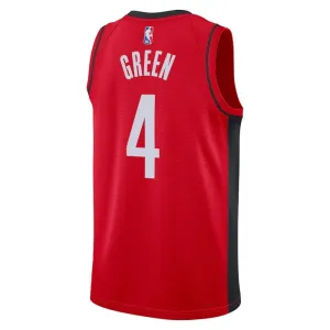 Nike Houston Rockets Jalen Green 0 Miesten Pelipaita Icon Edition Swingman Punainen
