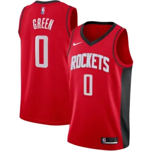 Nike Houston Rockets Jalen Green 0 Miesten Pelipaita Icon Edition Swingman Punainen