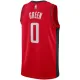 Nike Houston Rockets Jalen Green 0 Miesten Pelipaita Icon Edition Swingman Punainen