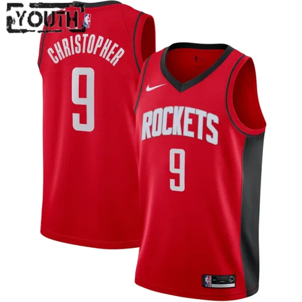 Nike Houston Rockets Josh Christopher 9 Lasten Pelipaita Icon Edition Swingman Punainen Nike Houston Rockets Josh Christopher 9 Lasten Pelipaita Icon Edition Swingman Punainen