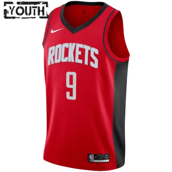 Nike Houston Rockets Josh Christopher 9 Lasten Pelipaita Icon Edition Swingman Punainen