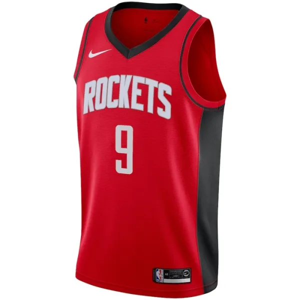 Nike Houston Rockets Josh Christopher 9 Miesten Pelipaita Icon Edition Swingman Punainen