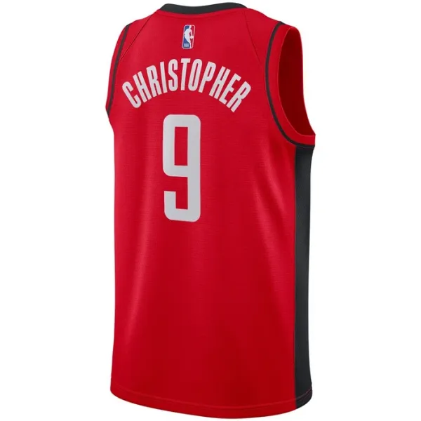 Nike Houston Rockets Josh Christopher 9 Miesten Pelipaita Icon Edition Swingman Punainen