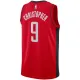 Nike Houston Rockets Josh Christopher 9 Miesten Pelipaita Icon Edition Swingman Punainen