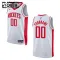 Nike Houston Rockets Personoitava Lasten Pelipaita Association Edition Swingman Valkoinen