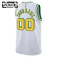 Nike Houston Rockets Personoitava Lasten Pelipaita Classic Edition 2022-23 Swingman Valkoinen