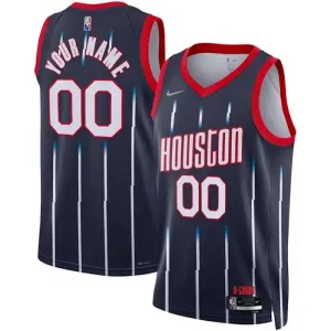Nike Houston Rockets Personoitava Miesten Pelipaita City Edition 2022-23 Swingman Laivasto Nike Houston Rockets Personoitava Miesten Pelipaita City Edition 2022-23 Swingman Laivasto