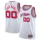 Nike Houston Rockets Personoitava Miesten Pelipaita City Edition 2023-24 Swingman Valkoinen