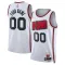 Nike Houston Rockets Personoitava Miesten Pelipaita City Edition 2024-25 Swingman Valkoinen