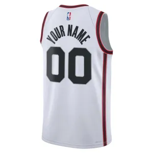 Nike Houston Rockets Personoitava Miesten Pelipaita City Edition 2024-25 Swingman Valkoinen