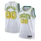 Nike Houston Rockets Personoitava Miesten Pelipaita Classic Edition 2022-23 Swingman Valkoinen