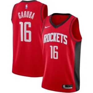 Nike Houston Rockets Usman Garuba 16 Miesten Pelipaita Icon Edition Swingman Punainen